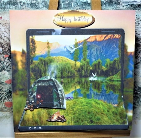 camping by Lynn Butters