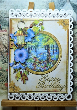 C5 Greetings - Bluebell Wood by Lynn Butters
