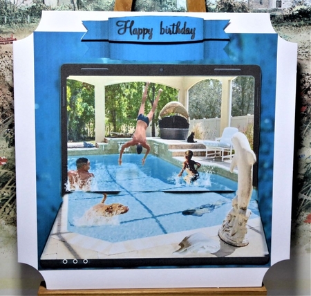 fun in the pool by Lynn Butters