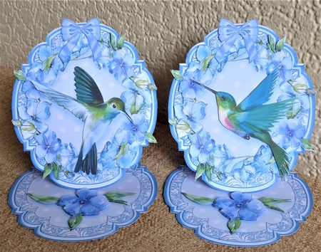 Feathered Friends Shaped Easel Bumper-2 by Lynn Butters