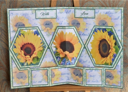 Hex Sunflowers by Lynn Butters