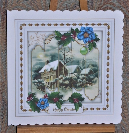 Offset Panel Christmas - Peridot by Lynn Butters