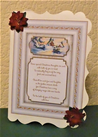 Padded Frame Christmas - Both of You by Lynn Butters