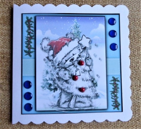 Teds Christmas Tree  by Lynn Butters
