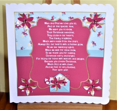 Christmas Mum & Dad by Lynn Butters