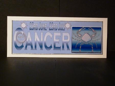 Horoscope Cancer Large dl Topper by Lynn Butters
