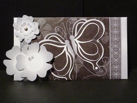 Black Magic and Butterflies- Money and Gift Wallet by Lynn Butters