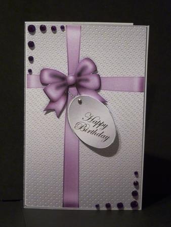 Elegant Gift Parcel Lottery Wallet Card by Lynn Butters