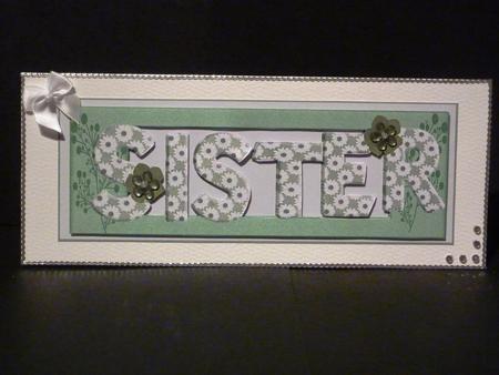 Sister Daisy Dl by Lynn Butters