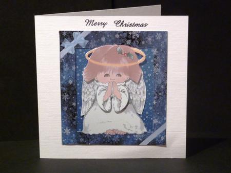 Little Angel - 3D Flippin Image Card by Lynn Butters