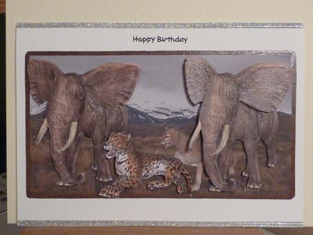 In the Wild.cant Go Past This for a Man or Boys Card by Lynn Butters