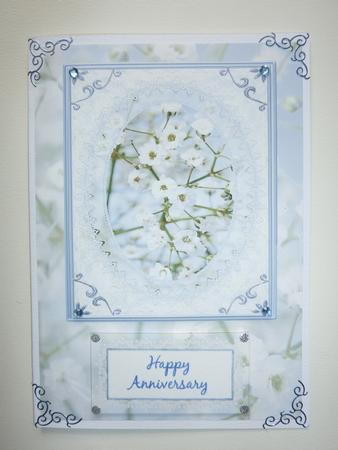Gypsophila Wedding / Anniversary Card by Lynn Butters