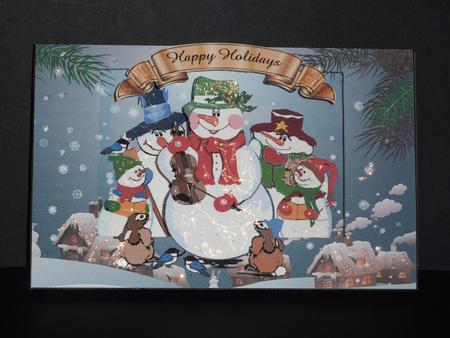 Frosty the Snowman 3D Box Card by Lynn Butters
