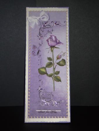 Lavender Rose Dl by Lynn Butters