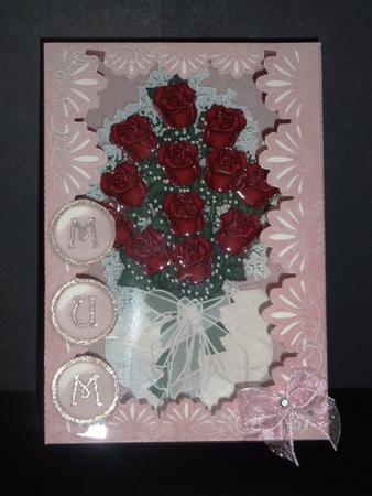 Mother's Day Boxed Bouquet Card by Lynn Butters