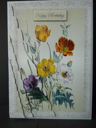 Side Stepper Flowers by Lynn Butters