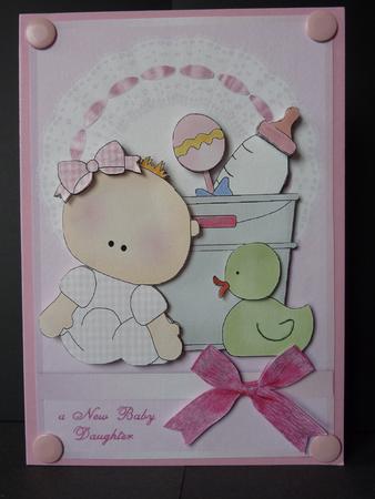A New Baby Daughter by Lynn Butters