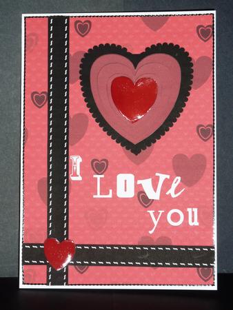 Modern Valentines Day Stacker Card Kit by Lynn Butters