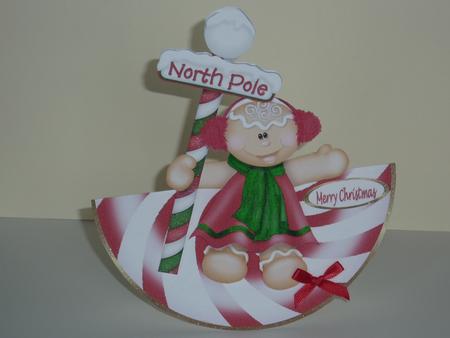 North Pole Wobbler by Lynn Butters