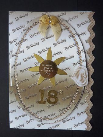 Gold 18th Birthday A5 Locket Kit by Lynn Butters