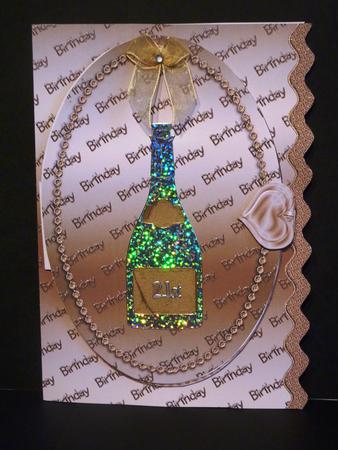 Gold 21st Birthday A5 Locket Kit by Lynn Butters