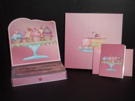 Enjoy Your Cake Easel Drawer Kit by Lynn Butters