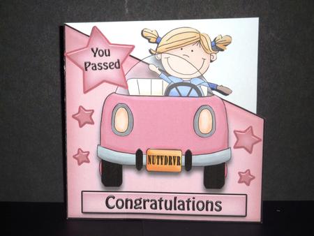 Congratulations Nutty Driver by Lynn Butters