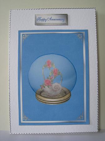 Wedding, Anniversary Globe by Lynn Butters