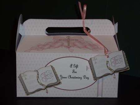 Gable Christening Gift Box Girl by Lynn Butters