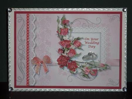Red Rose Wedding Day by Lynn Butters