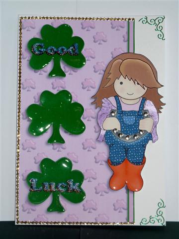 Good Luck with Clover by Lynn Butters