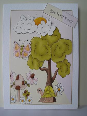 Outdoors Butterflies and Turtles by Lynn Butters