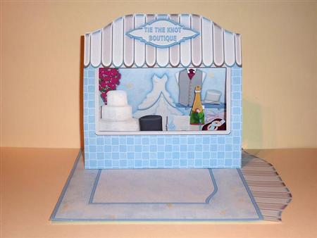 Wedding Shop Boutique Pop Up Window Card Kit by Lynn Butters