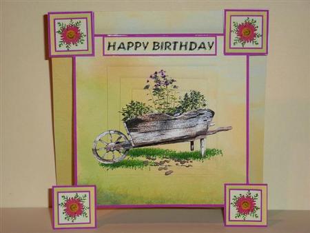 A Wheelbarrow Full of Flowers by Lynn Butters