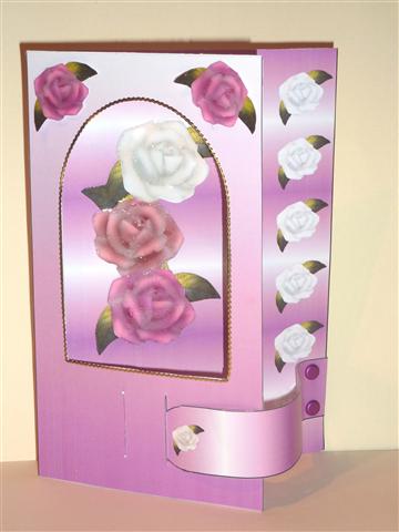 Roses - Tab Card Kit by Lynn Butters