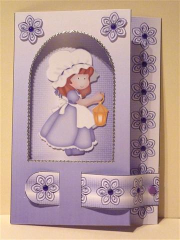 Victorian Maid - Tab Card Kit by Lynn Butters