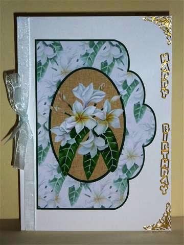 White Floral Topper by Lynn Butters