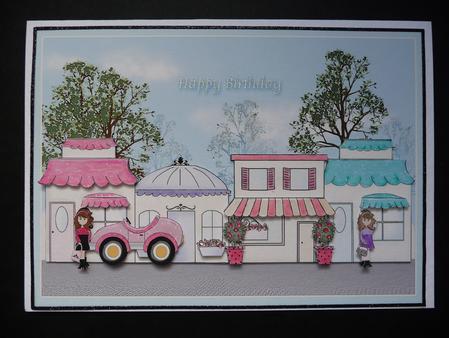 Shopping Heaven Decoupage, Birthday by Lynn Butters