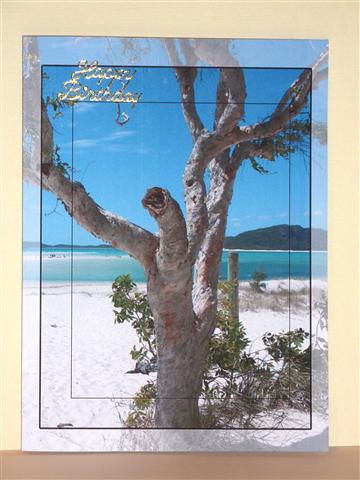 Beachside Insert Ot Quick Print and Fold Card by Lynn Butters