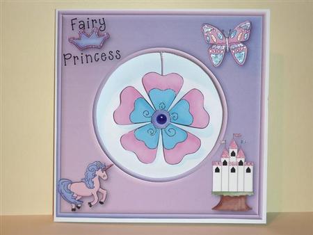 Fairy Princess Aperture Spinner by Lynn Butters