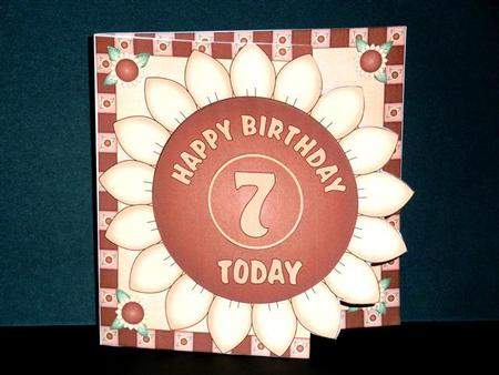 Sunflower Cutaway Card Kit by Lynn Butters