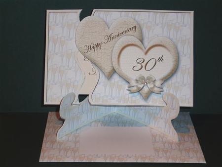 Slide-inside Anniversary - Pearl by Lynn Butters