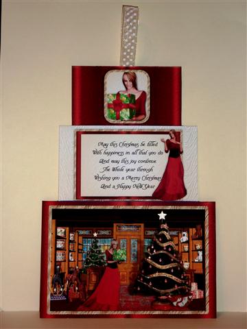 Xtenda Toy Shop Christmas Card by Lynn Butters