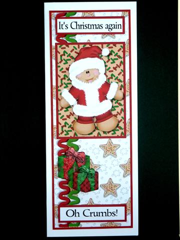 Oh Crumbs, It's Christmas! Large Dl by Lynn Butters
