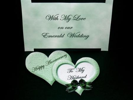 Inserts for Slide-inside Kit - Our Anniversary - Emerald by Lynn Butters