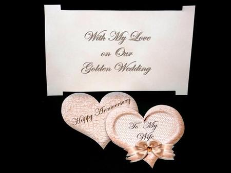 Inserts for Slide-inside Kit - Our Anniversary - Golden by Lynn Butters