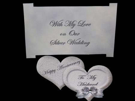 Inserts for Slide-inside Kit - Our Anniversary - Silver by Lynn Butters