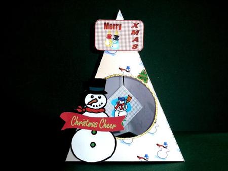 Snowman Triangle-dangle by Lynn Butters
