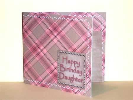 Pink & Biege Wallet Card Kit by Lynn Butters