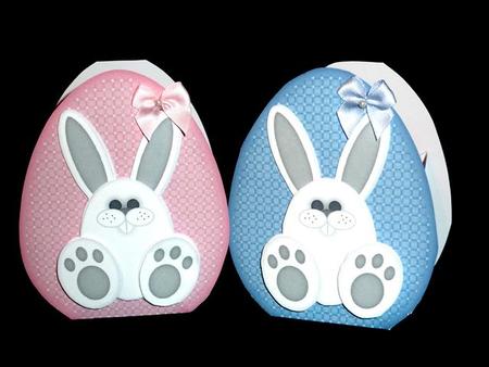 Easter Bunny Box - Pink by Lynn Butters